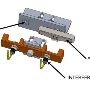 actionneurs piézoélectriques amplifiés avec capteur à courants de foucault intégré pour un mécanisme spatial de de spin cryogénique